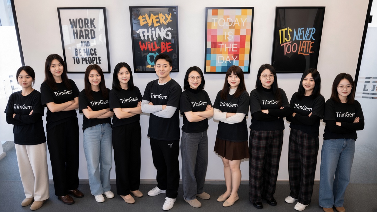 The TrimGem studio in Guangzhou