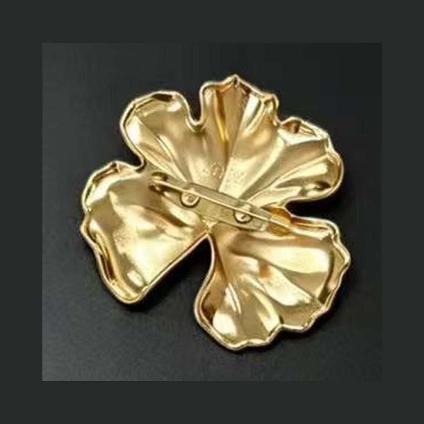 Enamel Flower Clip X2-241